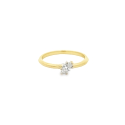 Brockhaus Jewelry Ring RD-0032MARQ-14KY